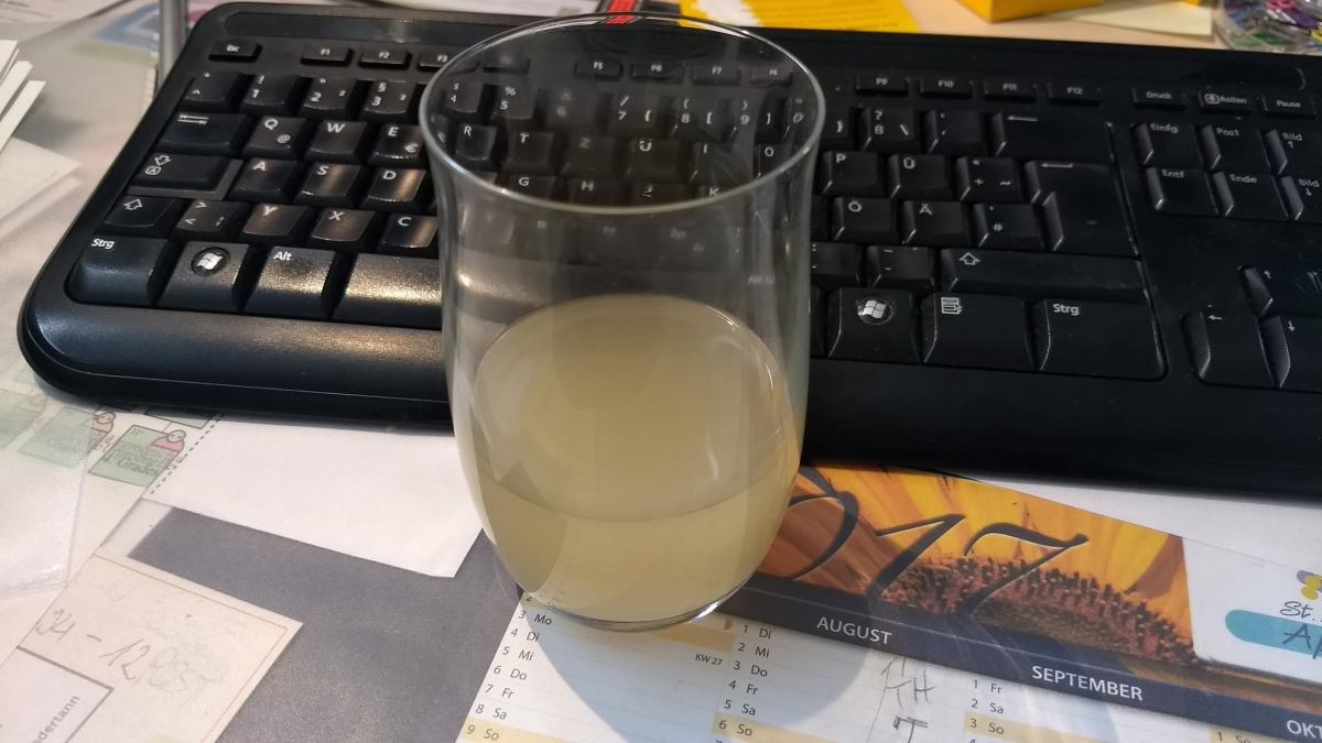 Letzten Federweiser gibt's heut. Saison ist ja morgen vorbei...