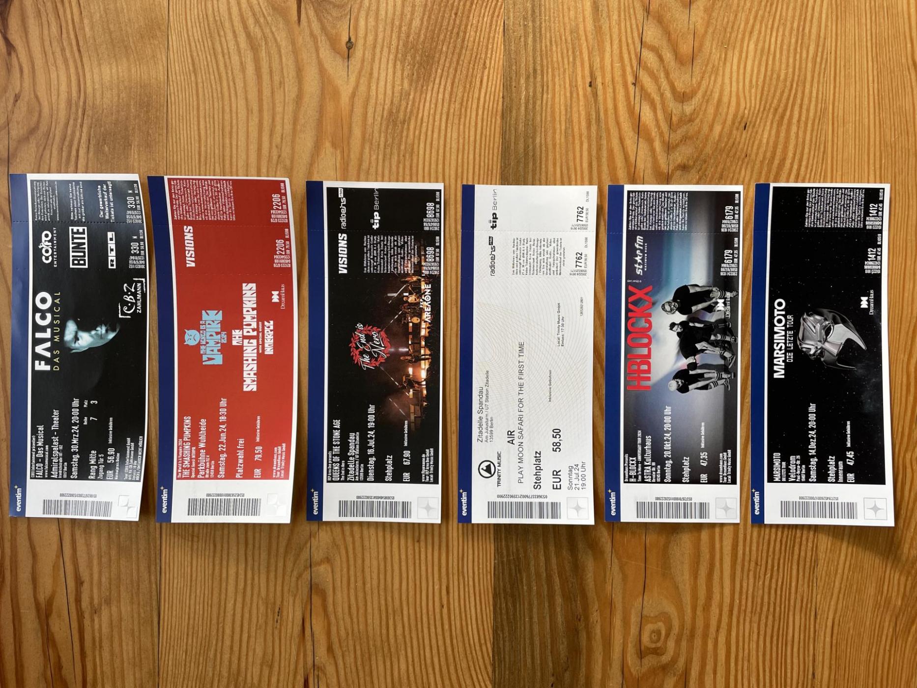 2024: Offensichtlich ein Jahr der Live-Musik, let‘s rock! yEaH!!