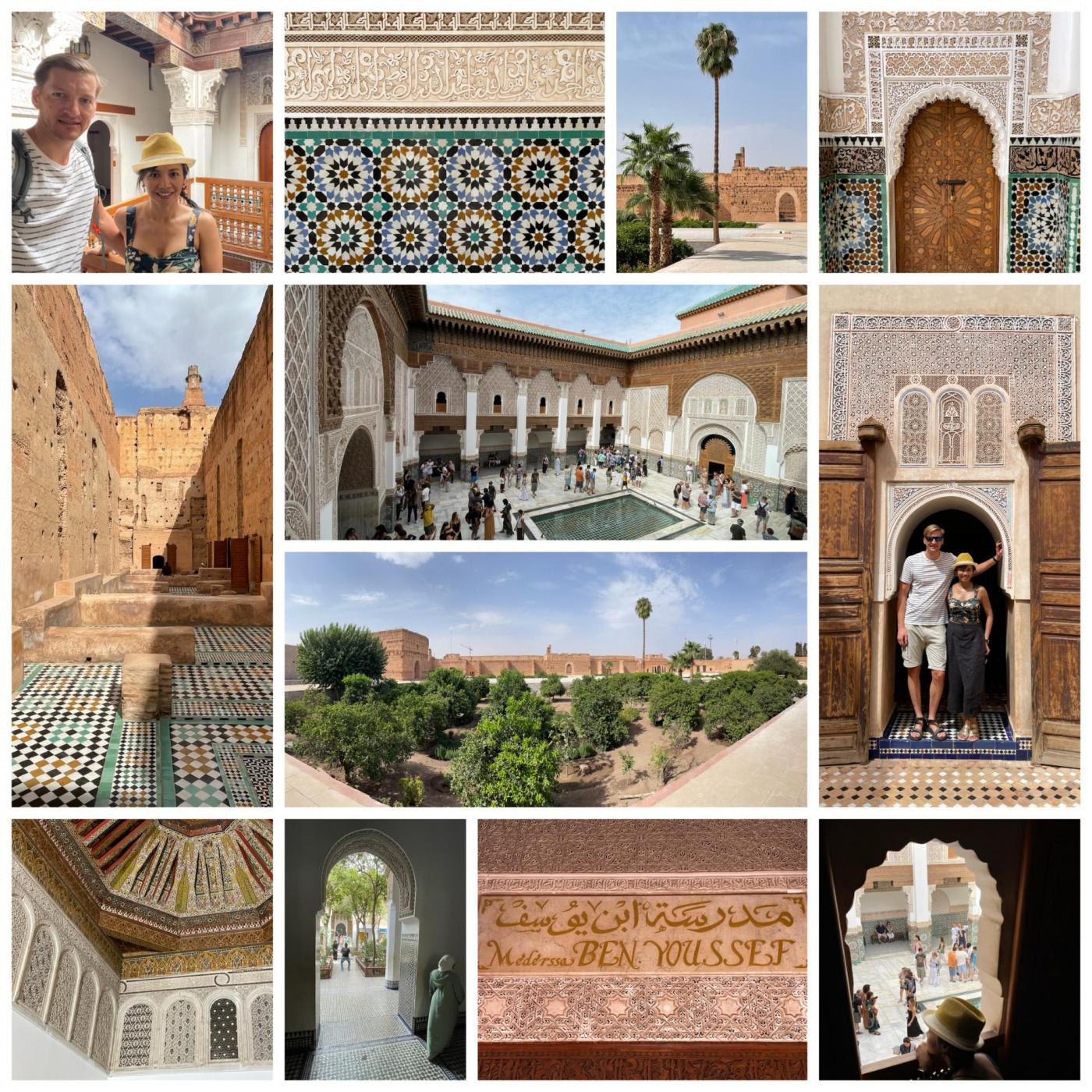 Gestern tiefes Eintauchen in Jahrhunderte Kultur von Gärten, Königspalästen, Koranschulen… perfekter Sonntag! :)