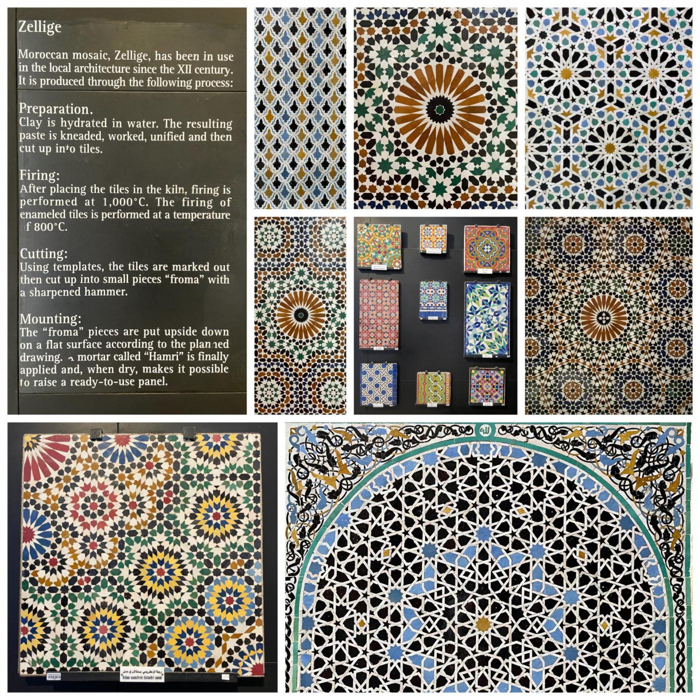 Die Mosaikkunst in Marokko ist wirklich beeindruckend & allgegenwärtig. Wir lieben es! :)