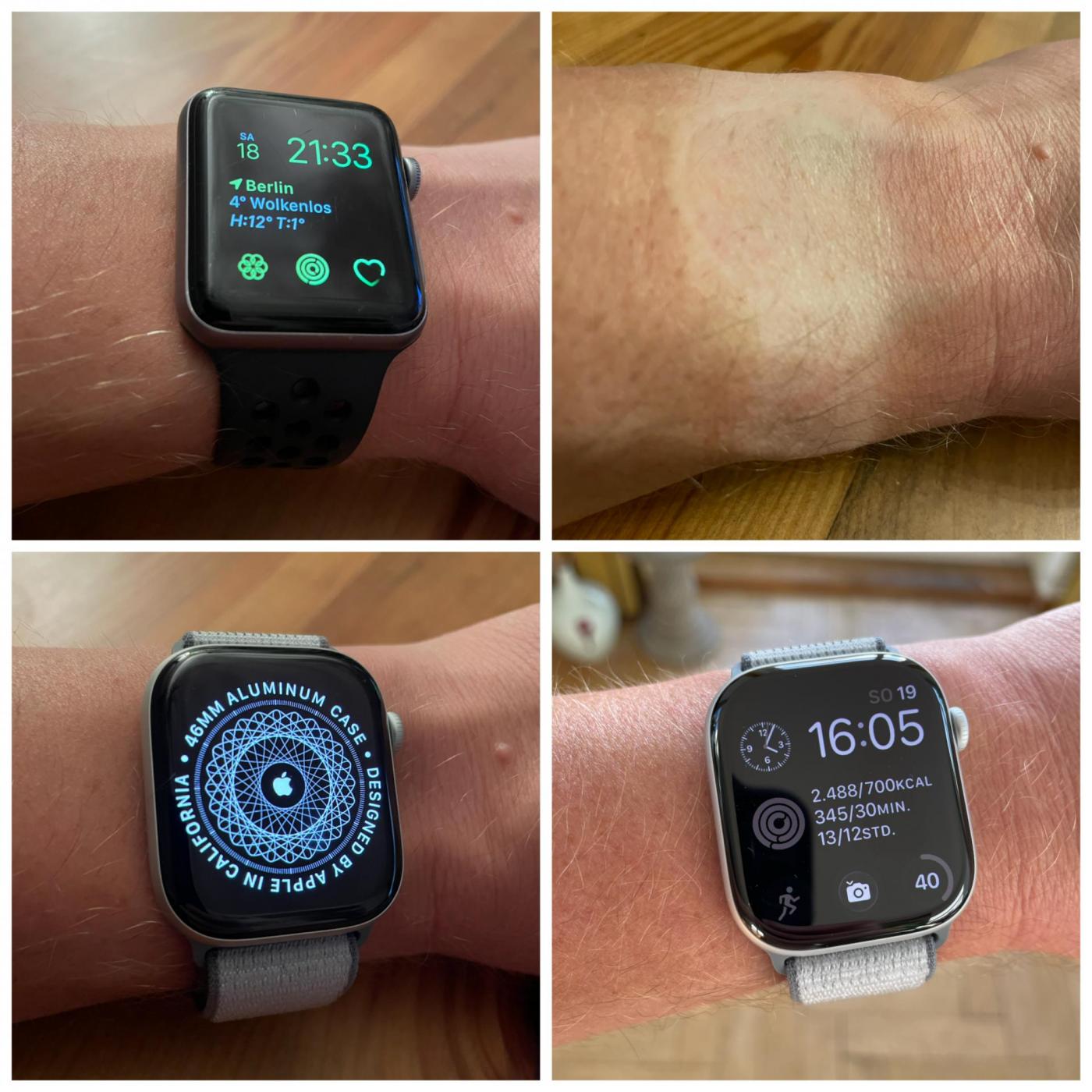 Von 3 auf 11: nach 7,5 Jahren treuer Dienste alte Apple Watch in Ruhestand geschickt & Update vorgenommen. Fazit nach 24h: fetzt außerordentlich!! ;)