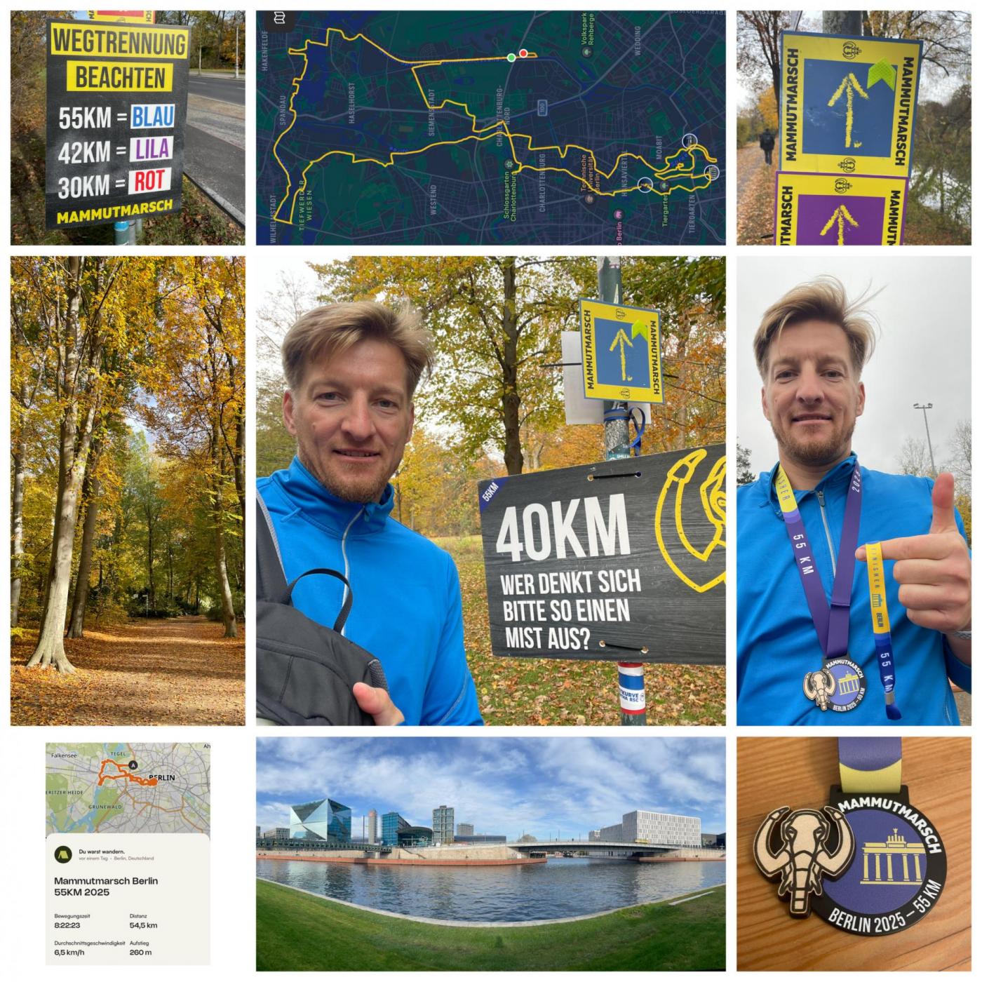 Gestern bei idealen Bedingungen sportlich Berlin durchmessen. Zustand heute bereits größtenteils regeneriert. :)