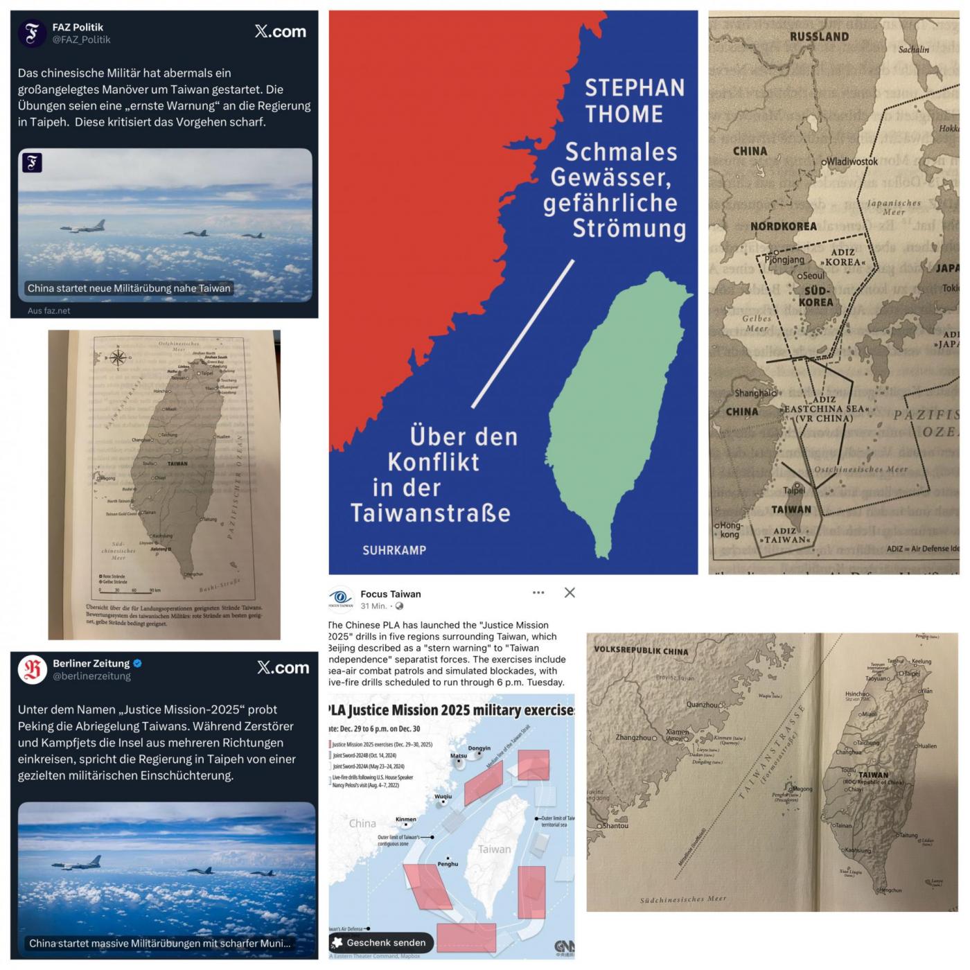 Gerade Thomesche Betrachtung ausgelesen. Leider aktuell wie nie. Historie ist echt kompliziert. Auch die USA haben sich nicht mit Ruhm bekleckert! Möge es eine krieglose Lösung geben, BITTE!! #taiwan2526