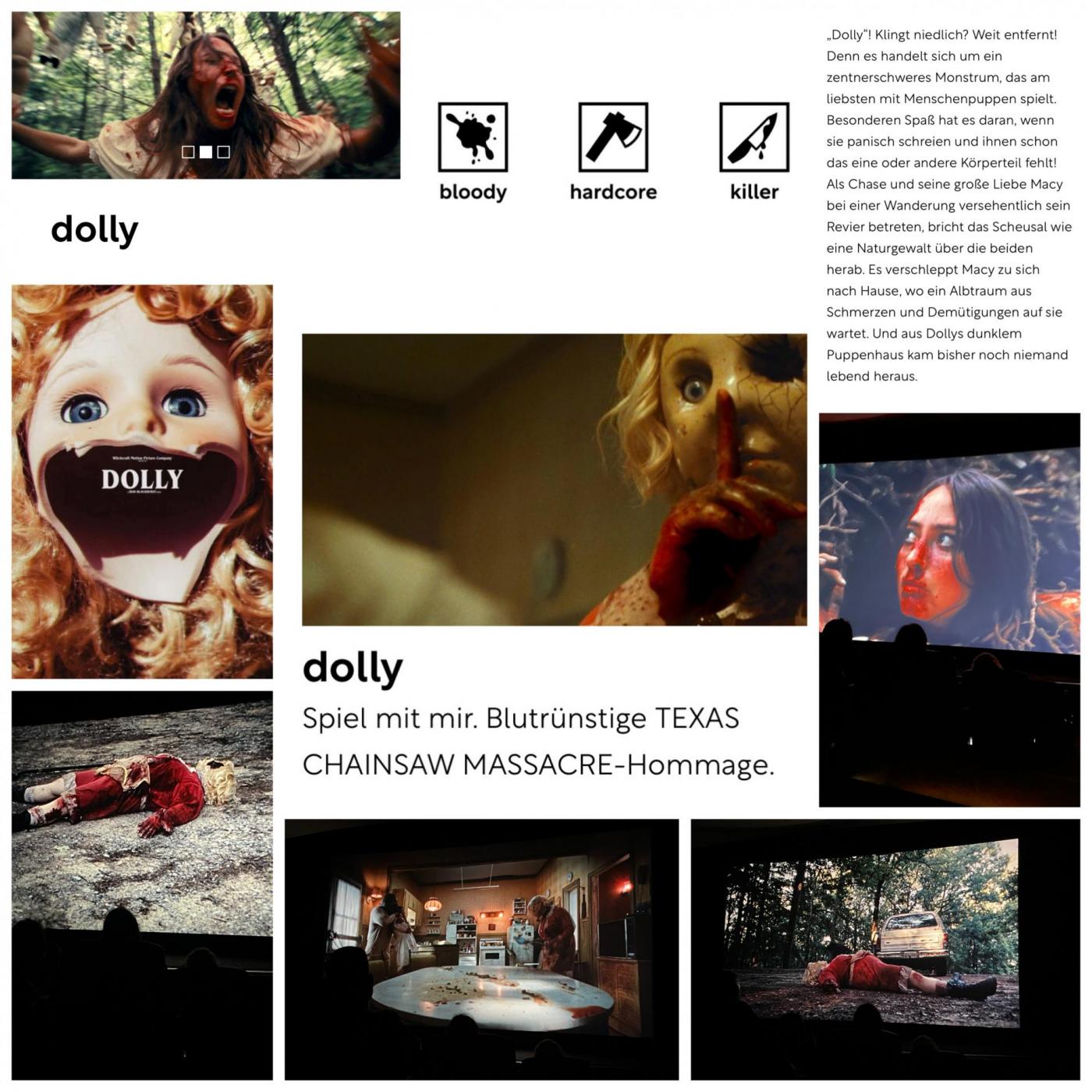 Dolly @ FFF: puppenverliebte, missratene Tochter macht allen im Wald die Hölle heiß - AUWEIA!!