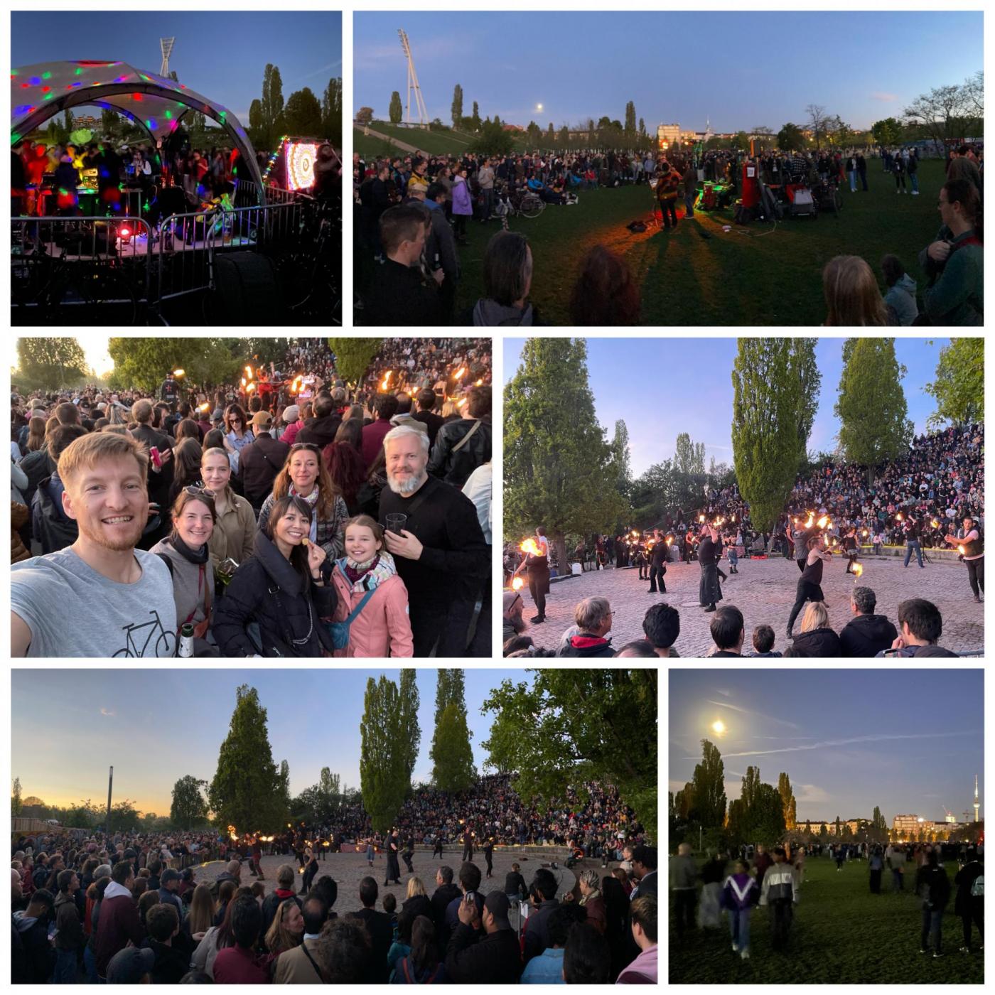 19. Friedvolle Walpurgisnacht @ Mauerpark: Bunter Tanz in den Mai, gute Freunde dabei! :)