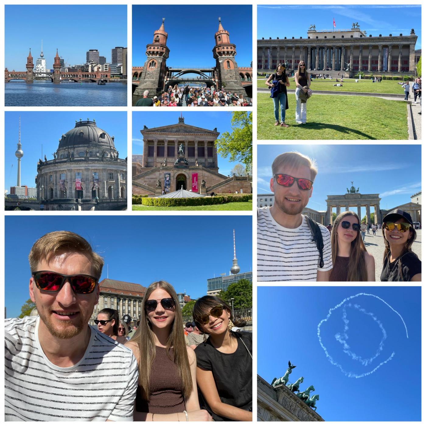 Gestern volle Dosis Sonne & Hauptstadt mit unserem Gast - an ungewöhnlich friedlichem 1. Mai!