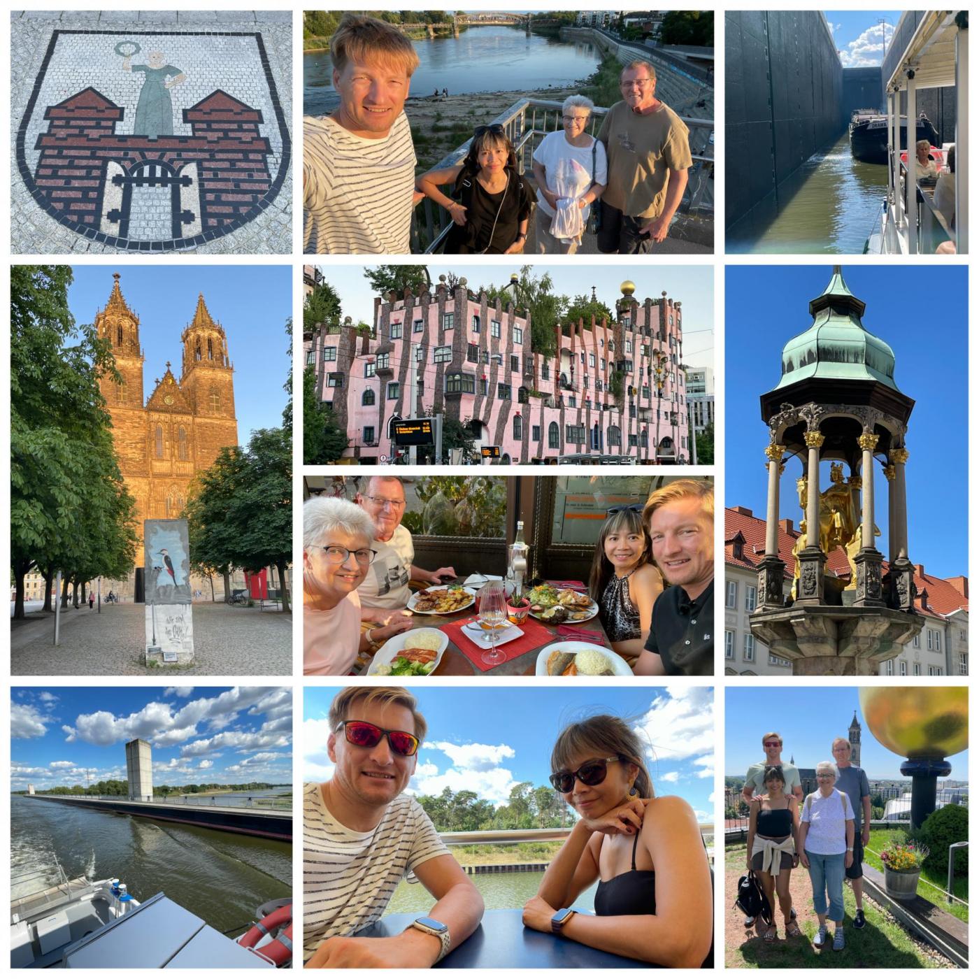 Zum halbrunden Mama-Jubiläum ein WE in Magdeburg mit allem drum & dran - schön war’s!