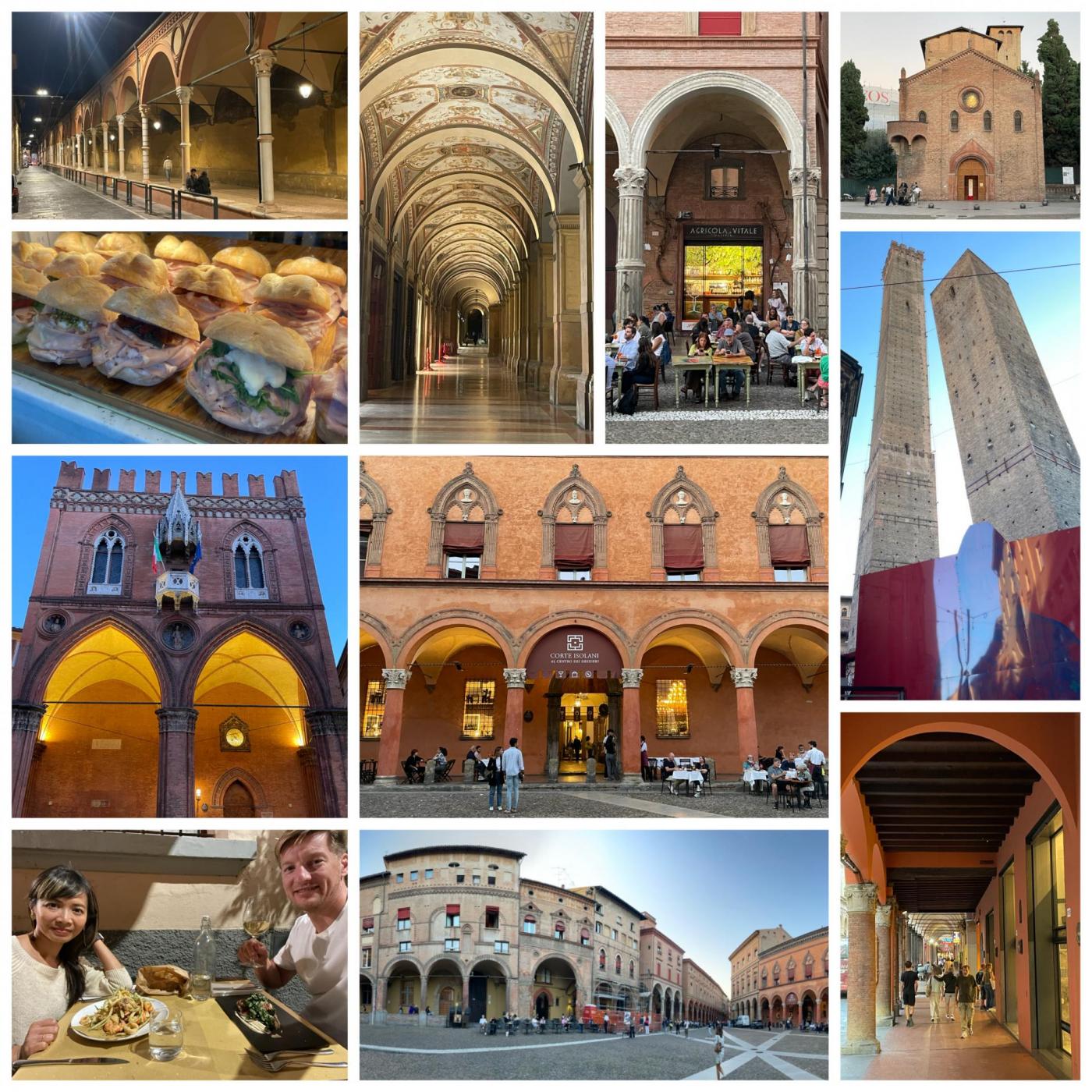 Bologna: schiefer Turm, 60 km Bogengänge, 700 Restaurants,… - TOP-Pick, den wir uns für die Zukunft merken!