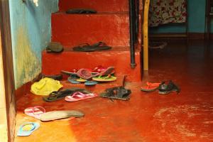 Der gemeine FlipFlop. Auch in Ceylon der domierende Schuh schlechthin.